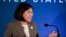 U.S. Trade Representative Katherine Tai delivers remarks at an Asia Pacific Economic Cooperation conference in Detroit, May 26, 2023.