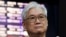 FILE - Andrew Hsia, deputy chairman of Taiwan's main opposition party the Kuomintang, speaks to the media before traveling to China at Taoyuan International airport in Taoyuan, Taiwan, Feb. 8, 2023.