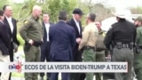 Las visitas de Biden y Trump a la frontera, apenas un "show político" a ojos de los activistas