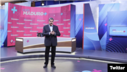 El presidente Nicolás Maduro durante su programa televisivo "Con Maduro +".