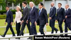 Фото: Учасники саміту "Групи семи" в Японії, 19 травня 2023 року. Susan Walsh/Reuters 