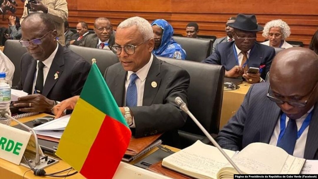 Presidente de Cabo Verde, José Maria Neves, na 36a. Assembleia da União Africana, Addis Abeba, 17 Fevereiro 2023