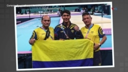 Ángel Barajas, el gimnasta que hace historia para Colombia en los Juegos Olímpicos