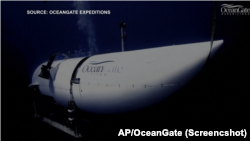 Podmornica Titan kompanije OceanGate (AP/OceanGate)