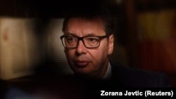 Predsednik Srbije Aleksandar Vučić (Foto: Reuters/Zorana Jevtić)