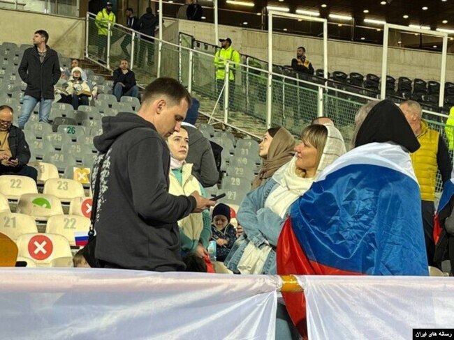 حضور تماشاگران زن روسیه، پنجشنبه ۳ فروردین ۱۴۰۲