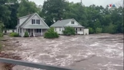 Ջրհեղեղներ Նյու Յորքում հորդառատ անձրևների հետևանքով_1.mp4