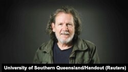 Australia's University of Southern Queensland professor Bryce Barker, who was held hostage in Papua New Guinea by armed men and released on Feb. 26, 2023, is seen in this undated handout image.
