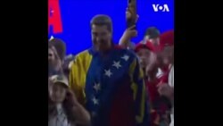 委内瑞拉总统马杜罗庆祝连任 反对派也宣布获胜