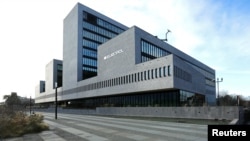 FILE - Gedung Europol di Den Haag, Belanda, 12 Desember 2019. (REUTERS/Eva Plevier)
