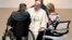 In this image distributed by Vatican Media, Pope Francis visits the Pediatric Oncology ward of the Agostino Gemelli University Polyclinic in Rome, June 15, 2023. 