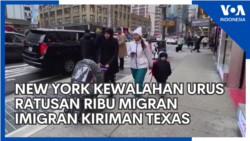 New York Kewalahan Urus Ratusan Ribu Migran Pencari Suaka Kiriman Texas