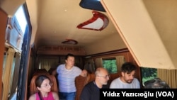 Gazeteciler Cemiyeti Mobil Basın Evi, Akbelen'deki gelişmeleri kamuoyuna duyurma çabasındaki gazetecilere hizmet verdi.