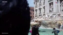 Բնապահպան-ակտիվիստները բուսական «ածուխ»-ով սևացրել են Հռոմի հայտնի Տրևիի շատրվանը_1.mp4