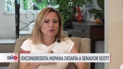 Debbie Mucarsel-Powell desafía a senador Rick Scott en Florida