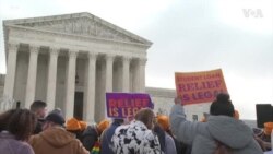 抗议者在华盛顿集会支持学生债务减免 拜登政府这一计划在最高法院受到质疑