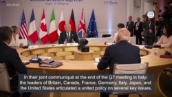 G7 United on Dangers Posed by Iran