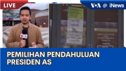 Laporan VOA untuk iNews TV: Pemilihan Pendahuluan Presiden AS 