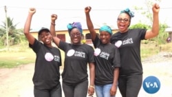 Liberian activist fights period poverty