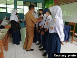 Agen Perubahan bermula dari proyek percontohan untuk mengatasi masalah bullying di sekolah (courtesy SMPN 3 Sungguminasa).