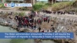 VOA60 America - US Government to Resume Deportations of Migrants to Venezuela