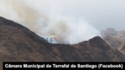 Incêndio em Serra Malagueta, Santiago, Cabo Verde