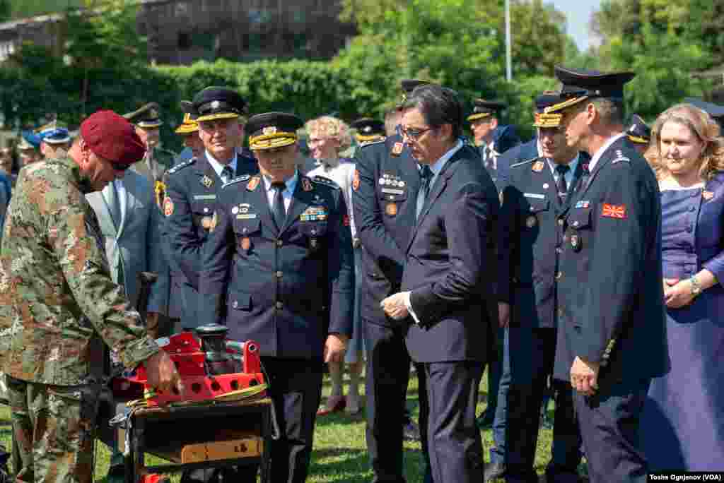 Macedonian army celebrates 31 years of existence / Одбележување 31 година од формирањето на Македонската армија