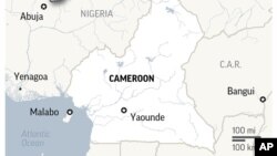 FILE - Cameroon officials say at least 2,000 foreign laborers are working illegally in gold mines and exporting wood on its eastern border