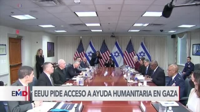 Secretario de Defensa de EEUU revisa situación en Gaza con contraparte israelí