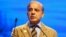 FILE - Pakistan's Prime Minister Shehbaz Sharif speaks during the COP27 climate summit in Egypt's Red Sea resort of Sharm el-Sheikh, Egypt, Nov. 8, 2022. 