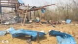 စစ်ကိုင်းတိုင်း၊ ကန့်ဘလူမြို့နယ်၊ မလည်တိုက်နယ်အတွင်းက ပဇီကြီးကျေးရွာ ဗုံးကျဲတိုက်ခိုက်ခံရအပြီးမြင်ကွင်း (ဧပြီ ၁၁၊ ၂၀၂၃)