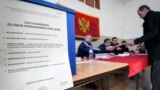 Glasanje na predsjedničkim izborima u Crnoj Gori. (Foto: VOA, Predrag Milić)