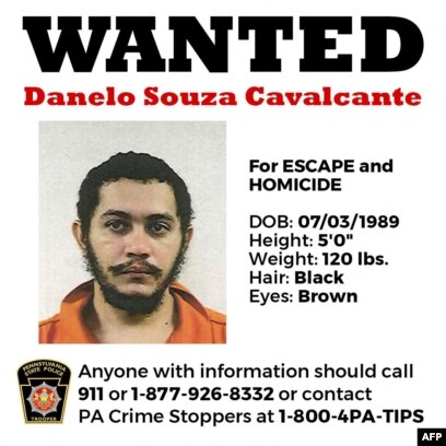 Chester County Prison escape: Danelo Cavalcante seen on surveillance cameras