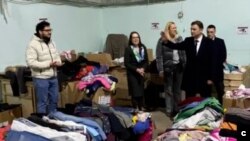 На првиот ден од патувањето во Молдавија, Османи го посети центарот за дистрибуција на хуманитарна помош за бегалците од Украина