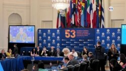 Asamblea General de la OEA comienza con debates de la sociedad civil. [Fotografía VOA]