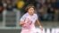Japan's Hinata Miyazawa controls the ball during a Women's World Cup second-round soccer match against Norway in Wellington, New Zealand, on Aug. 5, 2023. Miyazawa has scored five goals in the tournament so far.