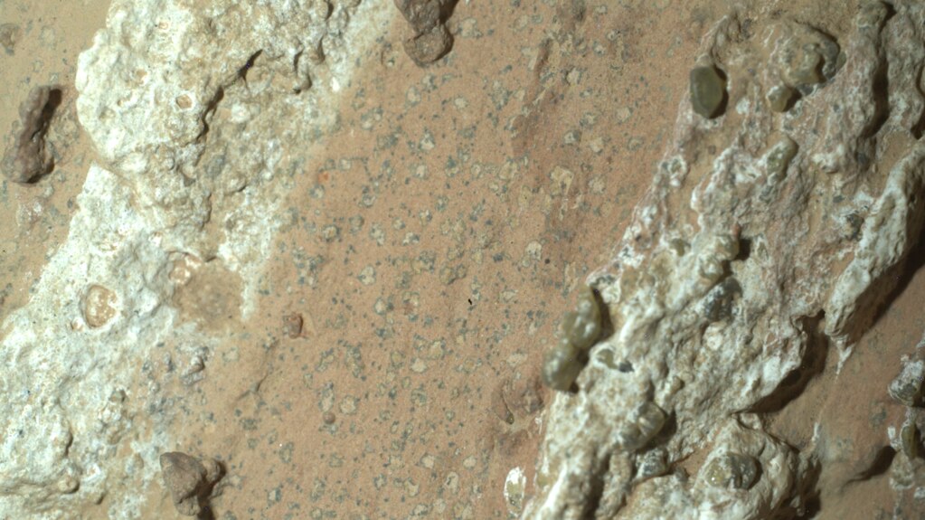 NASA Rover Captures Rock Showing Possible Signs of Microbial Life