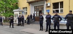 Policija je došla u osnovnu školu "Vladislav Ribnikar" u srijedu u 8.40 ujutru. (FoNet)