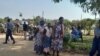 People Waiting to Vote in Bulawayo