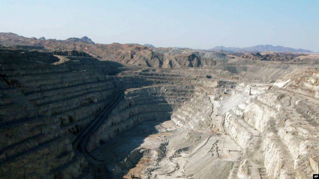 FILE - This 2006 photo shows an open-pit uranium mine in Namibia. At the time, it was the third-largest uranium mine in the world. With energy demand set to soar in years to come, countries like Russia are looking to Africa to meet growing needs. 