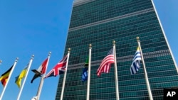 Штаб-квартира ООН у Нью-Йорку. 74 сесія Генеральної Асамблеї цьогоріч проходитиме з 17 по 22 вересня. AP Photo/Jennifer Peltz