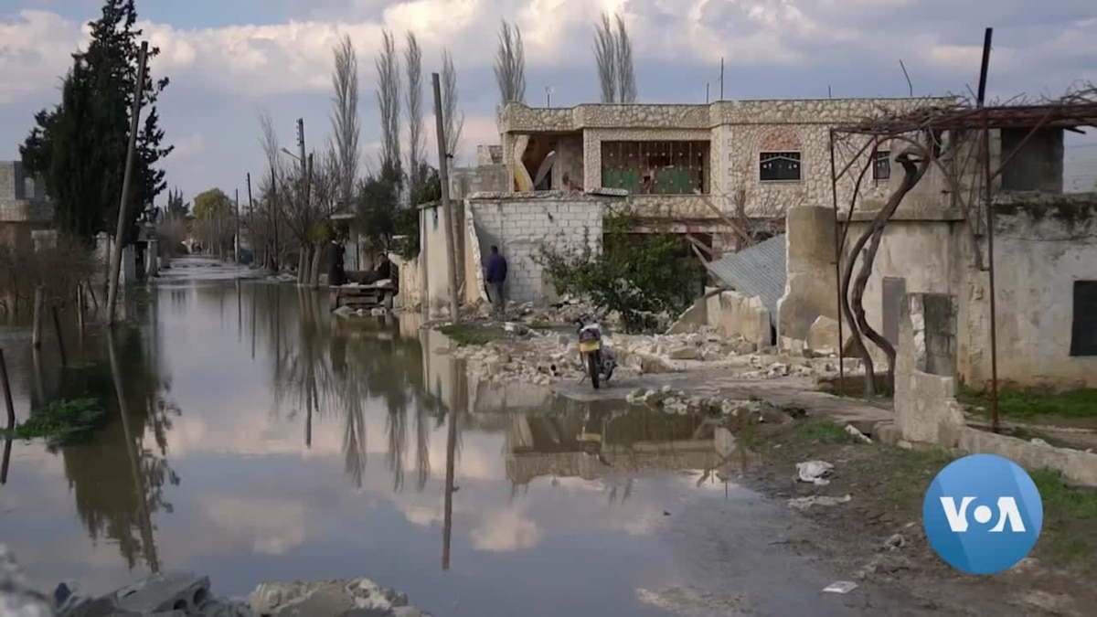 First Quake, Then Flood as Local Dam Fails, Inundating Syrian Villages