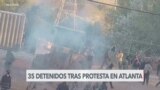 Decenas de arrestos en Atlanta por ataque de activistas contra centro de entrenamiento policial 