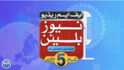 ایف ایم ریڈیو نیوز بلیٹن: شام 5 بجے
