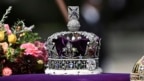 FILE - The Imperial State Crown is seen during the state funeral of late Queen Elizabeth II in London, Sept. 19, 2022. 