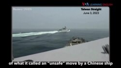 US Navy Shows ‘Unsafe’ Travel by Chinese Ship in Taiwan Strait