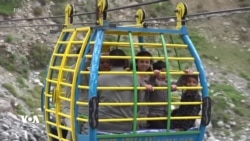 Zarokên Dibistanê yên li Pakistanê di Teleferîkê de Asê Mabûn Hatin Rizgar Kirin