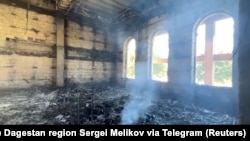 Последствия теракта внутри синагоги в Дербенте, 24 июня 2024 года