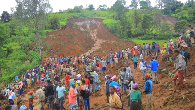 Ethiopia landslides kill at least 157 people 