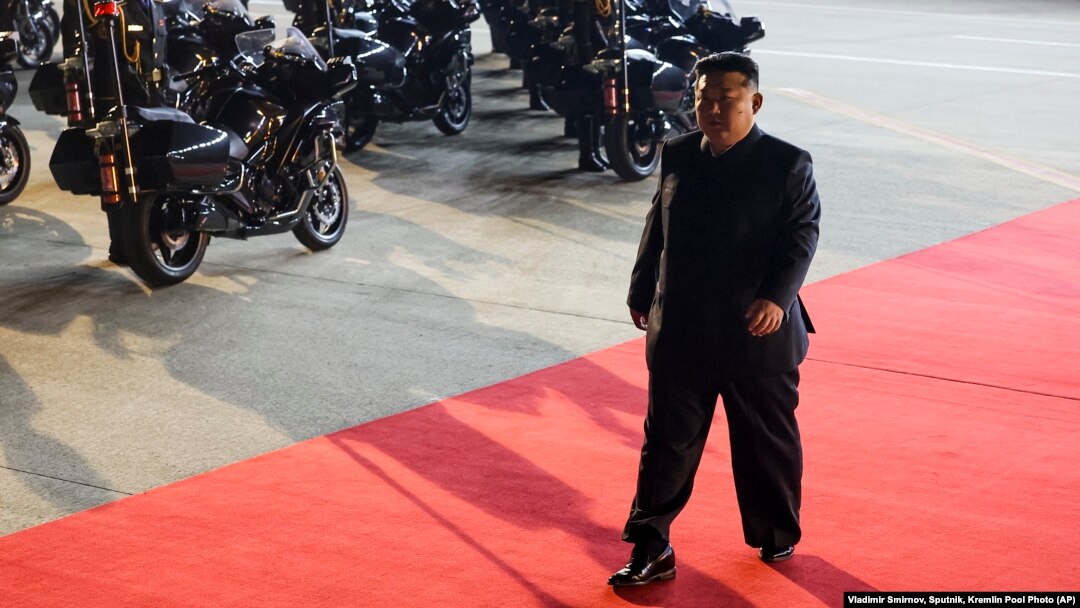 Lider Severne Koreje Kim Džong Un pred sastanak sa ruskim predsednikom Vladimirom Putinom 19. juna 2024.